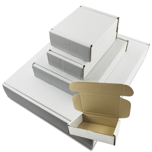 Small parcel boxes - white, 6