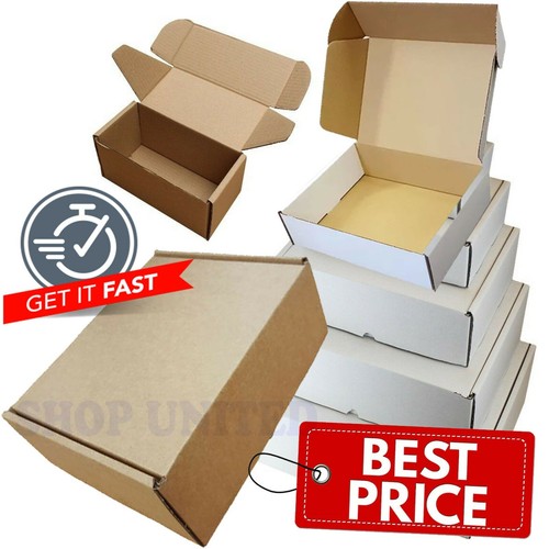 White brown shipping - white,