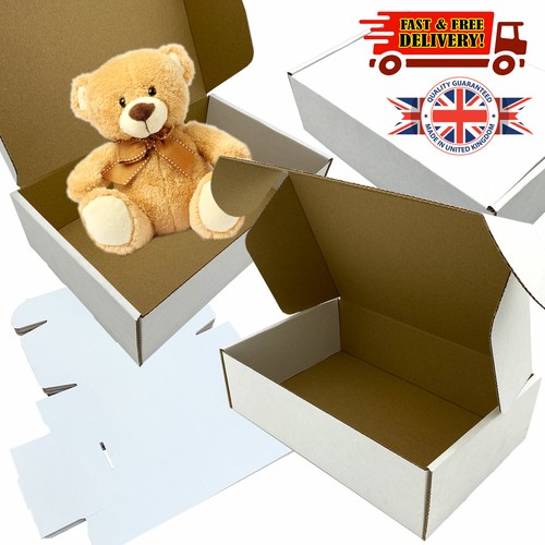 White postal boxes royal mail - white,