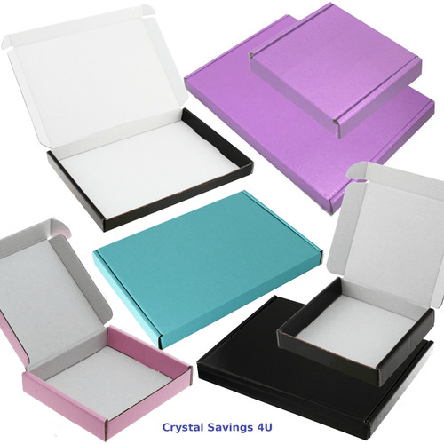 Coloured large letter boxes - coloured,