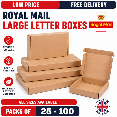 100 royal mail pip large - royal,