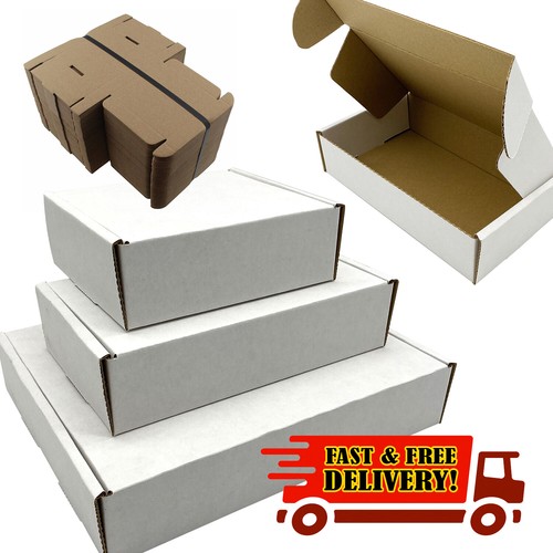 White shipping cardboard - shipping,